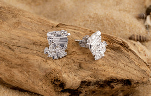 Crystal Slice Studs